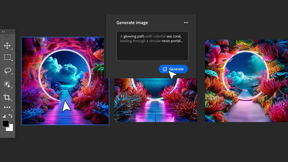 Adobe Photoshop cập nhật tính năng tạo hình ảnh AI bằng văn bản