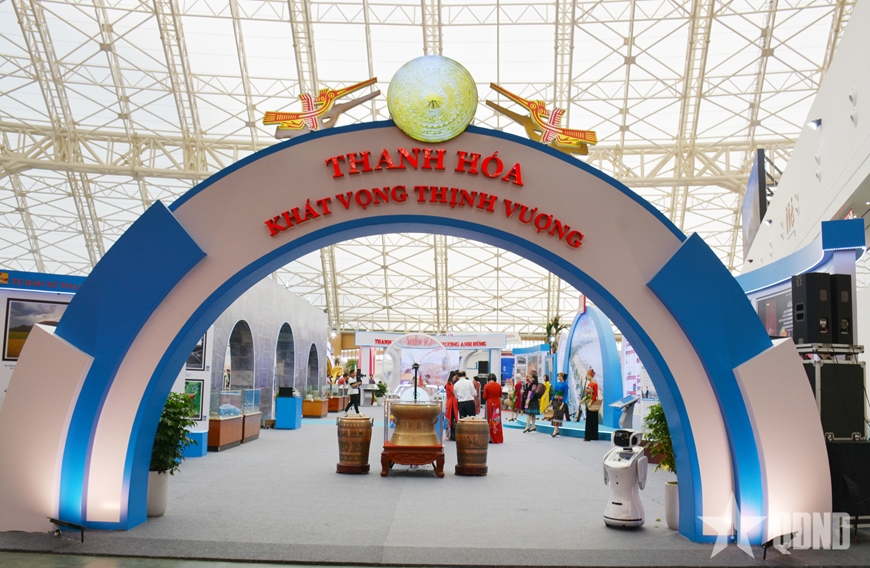 Ấn tượng không gian triển lãm “Thanh Hoá – Khát vọng thịnh vượng”