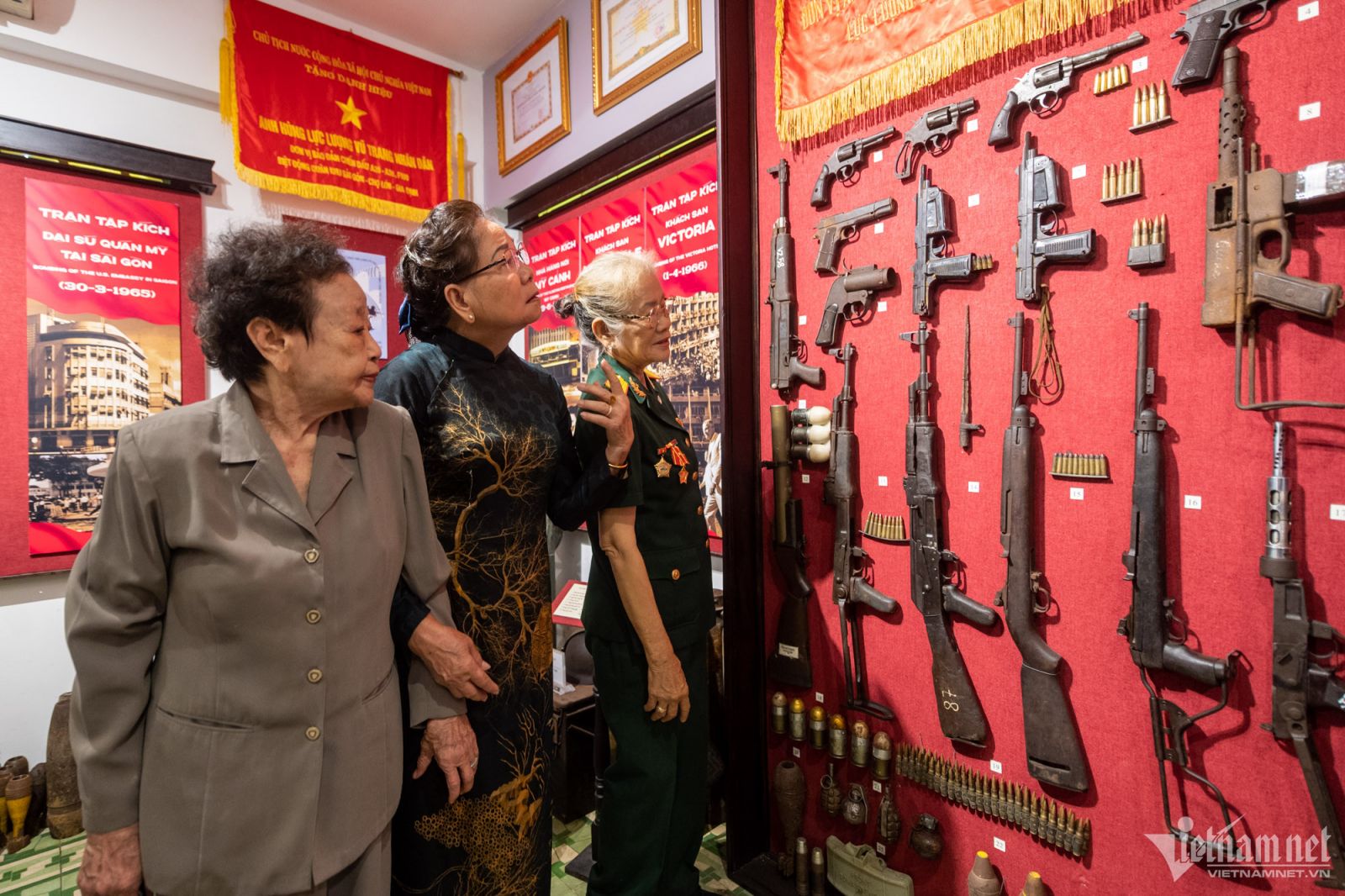 Những hiện vật quý lộ diện ngày khánh thành Bảo tàng Biệt động Sài Gòn