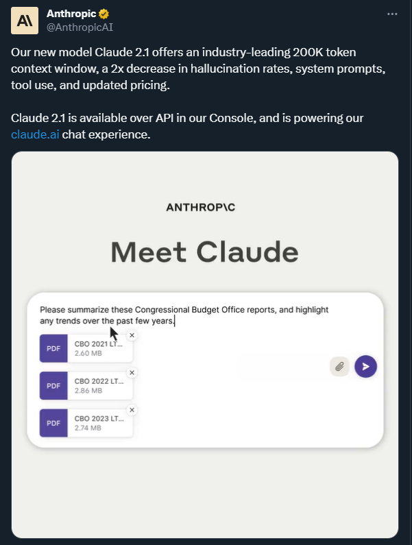 Chớp thời cơ đối thủ OpenAI khủng hoảng, Anthropic ra mắt chatbot Claude phiên bản cải tiến